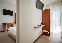 Suite mit zwei verbundenen Schlafzimmern und Meerblick