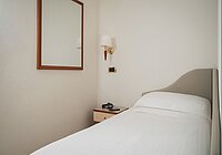 Einzelzimmer mit Meerblick